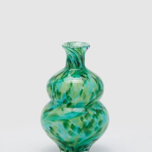 Florero manchas verde (pequeño H27)