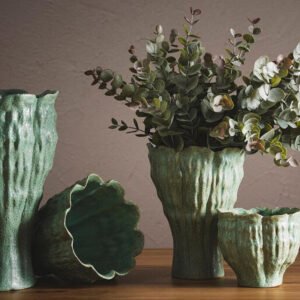 Jarrón flor de mar (H27,5)