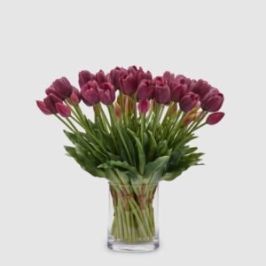 Ramo tulipán violeta (H40)