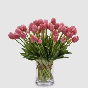 Ramo tulipán malva (H40)